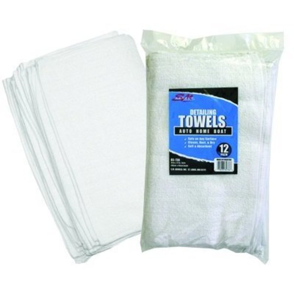 S.M. Arnold TERRY TOWELS-DETAIL (12pk) AR85-736